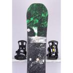 160 snowboard BURTON RADIUS WIDE, black/green, woodcore, FLA, Sport en Fitness, Verzenden, Gebruikt, Board