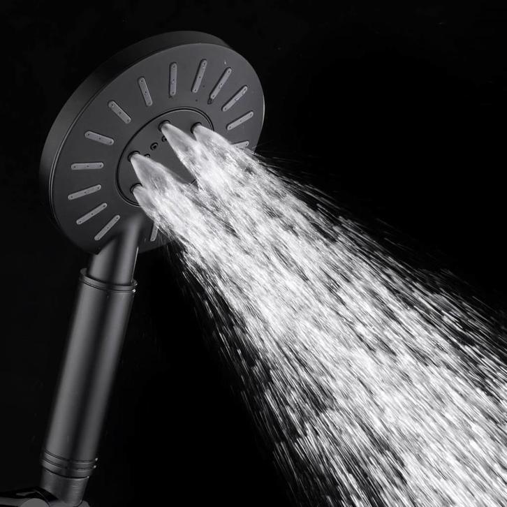 Regendouche Doucheset Tiger Tyne Splash Mat Zwart (excl, Doe-het-zelf en Verbouw, Sanitair, Ophalen of Verzenden