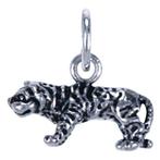 Zilveren Tijger klein ketting hanger, Verzenden, Nieuw