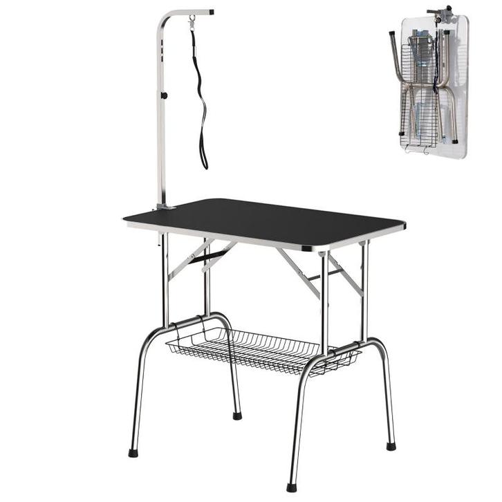 TRUUSK Trimtafel voor Honden - Inklapbaar - In hoogte verste, Dieren en Toebehoren, Honden-accessoires, Nieuw, Verzenden