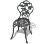 vidaXL Bistrostoelen 2 st gietaluminium groen, Ophalen, Nieuw, Overige materialen