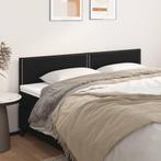 vidaXL Hoofdborden 2 st 80x5x78/88 cm kunstleer zwart, Huis en Inrichting, Slaapkamer | Bedden, Verzenden, Nieuw, Zwart, Overige materialen
