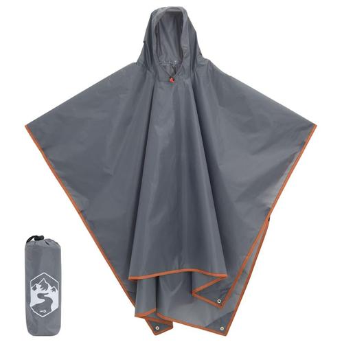 vidaXL Regenponcho met capuchon 2-in-1 ontwerp 223x145 cm, Sport en Fitness, Bergsport en Wandelen, Nieuw, Verzenden