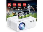 Mini Projector Native 1080P, 9800Lux PARIS RHÔNE Home Cinema, Verzenden, Zo goed als nieuw