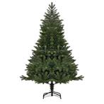 Kunstkerstboom 1,5 m kerstboom dennenboom PVC PE metaal groe
