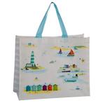 Boodschappentas zee en strand NIEUW, Ophalen of Verzenden, Nieuw, Wit