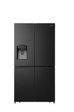 MegaStore: HISENSE RQ760N4BFE Amerikaanse koelkast, 200 liter of meer, Nieuw, Met vriesvak, 160 cm of meer