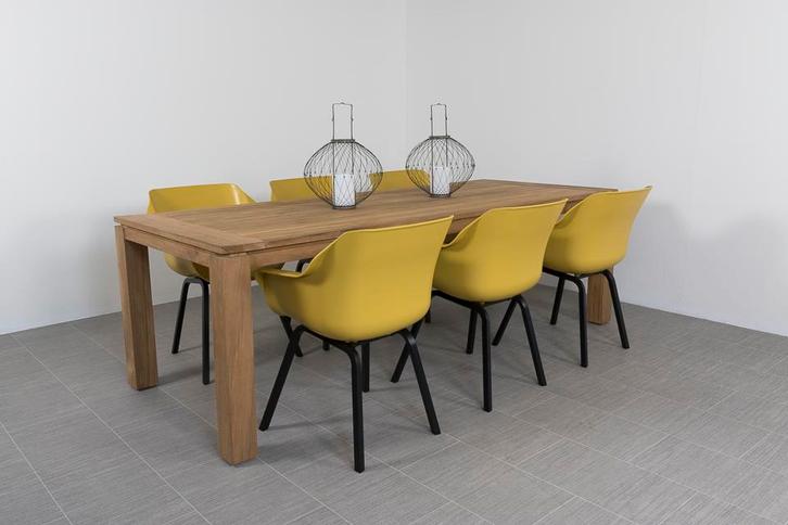 Hartman Sophie Element Yellow/Rome 240 cm. tuinset - 7-delig, Tuin en Terras, Tuinsets en Loungesets, Tuinset, Nieuw, Overige materialen