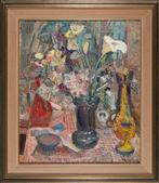 Vittorio Bergagna (1884-1965) - Vaso di fiori, Antiek en Kunst