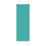 vidaXL Plissé rolgordijn 50x150 cm stofbreedte 49,4 cm, Huis en Inrichting, Verzenden, Nieuw, Groen
