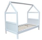 Ecologisch peuterbed van massief vurenhout - 140 x 70 cm..., Nieuw, 70 tot 85 cm, Lattenbodem, 140 tot 160 cm