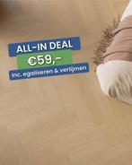 Plak pvc Visgraat licht eiken |  Belakos Futuro Visgraat XL, Ophalen, Nieuw