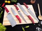 Smith - Keukenmes - Kitchen knife set - Japanse rode en
