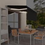 vidaXL Luifel handmatig uittrekbaar rolgordijn LED 3x2,5 m, Verzenden, Nieuw