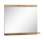 Badkamerspiegel Montreal 60 x 12 x 50 cm Kastanje Eiken, Verzenden, Nieuw, Overige typen