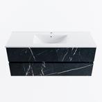 MONDIAZ VICA 120cm badmeubel onderkast Marquina 2 lades., Ophalen of Verzenden, Nieuw, Bad