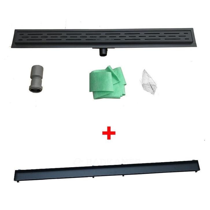 Sani Royal RVS Douchegoot met Tegelrooster 90 cm, Doe-het-zelf en Verbouw, Sanitair