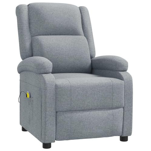 Lichtgrijs Massagestoel Stof - Thuis Massage! Retourdeal, Huis en Inrichting, Stoelen, Grijs, Nieuw, Ophalen of Verzenden