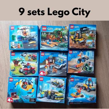 Lego City bundel 9 complete sets Gratis verzending beschikbaar voor biedingen