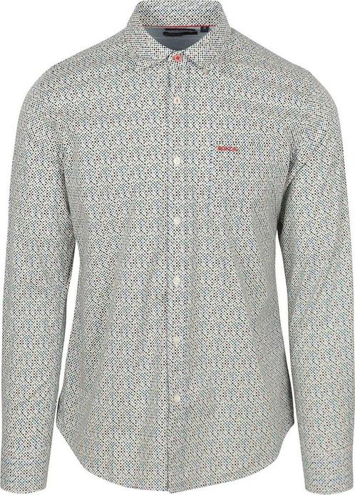 NZA Overhemd Kayson Print Multicolour maat XL Heren, Kleding | Heren, Overhemden, Nieuw, Verzenden