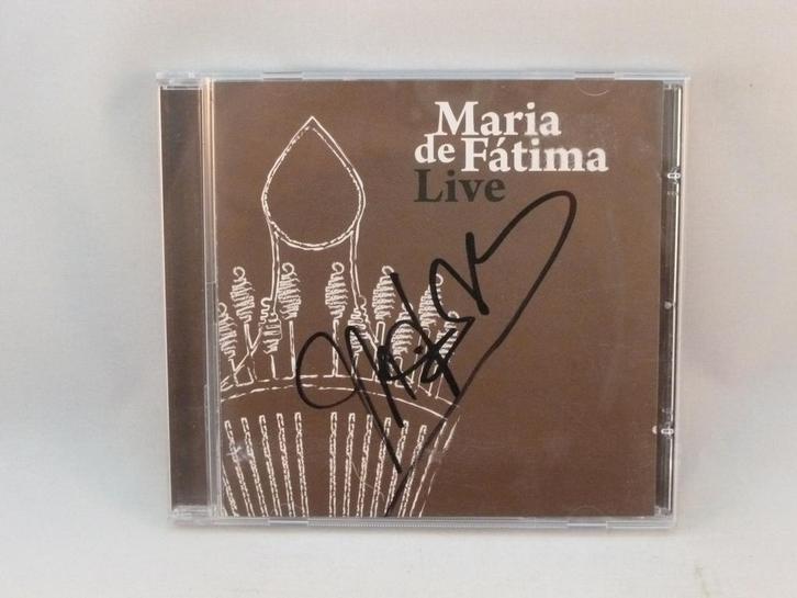 Maria de Fatima - Live (gesigneerd), Cd's en Dvd's, Cd's | Wereldmuziek, Zo goed als nieuw, Verzenden