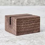 HOCHO Walnotenhouten Mini Kaartenhouder 34 mm – Luxe en F., Huis en Inrichting, Ophalen of Verzenden, Nieuw