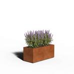 Cortenstaal Plantenbak Rechthoek | Gelast | 120 x 50 x 50, Tuin en Terras, Verzenden, Nieuw