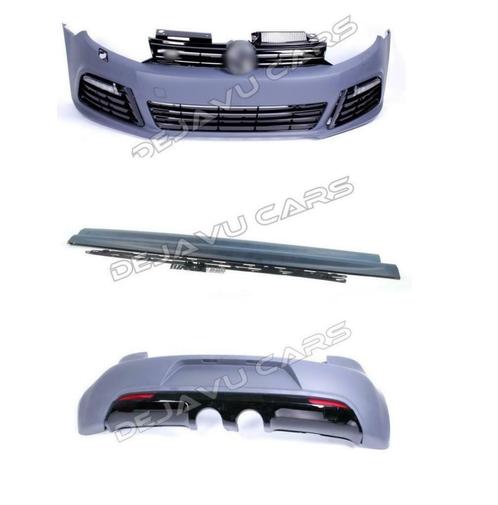 R20 Look Bodykit Bumper Pakket Volkswagen Golf 6, Auto-onderdelen, Carrosserie en Plaatwerk, Nieuw, Volkswagen, Voor, Achter, Links