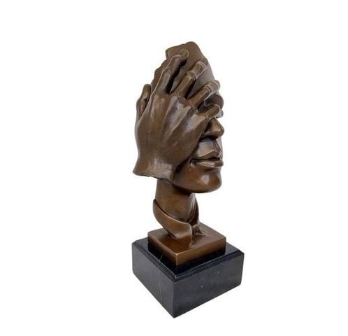 STB-ART - sculptuur, Abstract bronze art - 45 cm - Brons,, Antiek en Kunst, Curiosa en Brocante