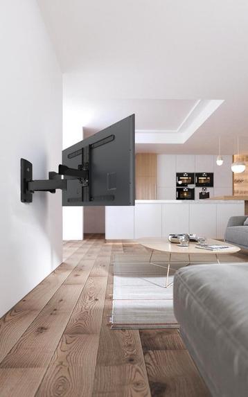 PRIXON TV Muurbeugel - Kantelbaar en Draaibaar (37-80 inch) beschikbaar voor biedingen