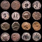 Romeinse Rijk. Lot comprising eight (8) coins: III-IV