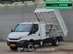 Iveco Daily 72C18 3.0L Kipper met Kist Dubbellucht 3,5t Trek, Stof, Gebruikt, Euro 6, Iveco
