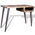 Bureau Gerecycled Hout - Retourdeal! Stevig & Stijlvol -42%, Huis en Inrichting, Bureaus, Ophalen of Verzenden, Gebruikt, Bureau
