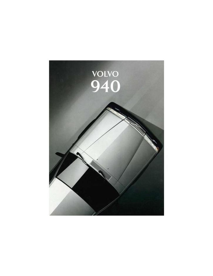 1994 VOLVO 940 BROCHURE NEDERLANDS, Boeken, Auto's | Folders en Tijdschriften, Volvo