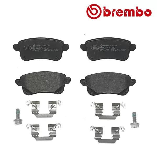 BREMBO Remblokken set RENAULT MEGANE 1.8 RS TCe 280 achterzi, Auto-onderdelen, Ophanging en Onderstel, Nieuw, Verzenden