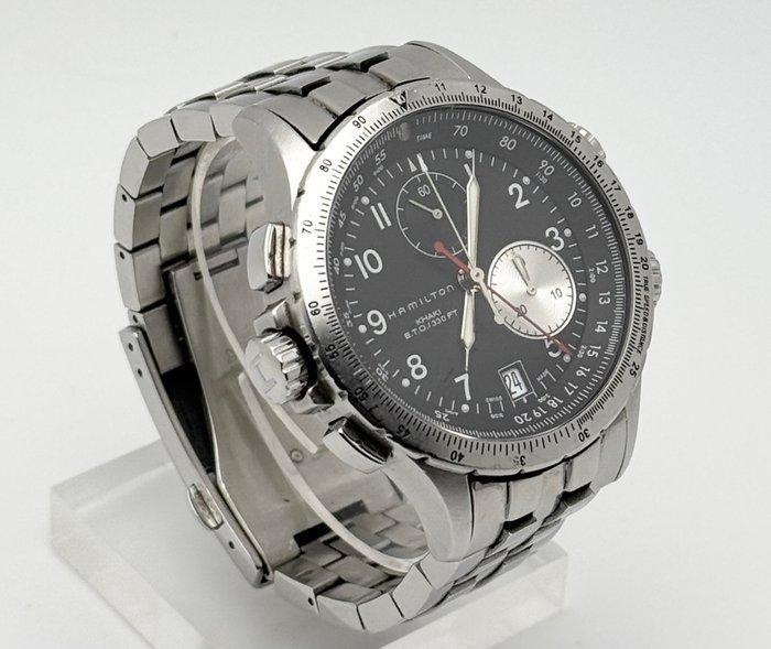 Hamilton - Khaki Aviation ETO Chronograph - Zonder, Sieraden, Tassen en Uiterlijk, Horloges | Heren