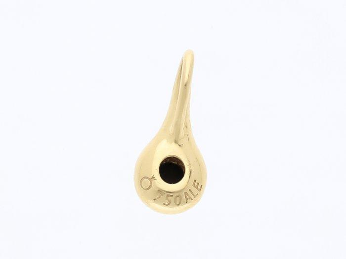 Zonder Minimumprijs - Hanger - 18 karaat Geel goud Onyx -, Sieraden, Tassen en Uiterlijk, Antieke sieraden