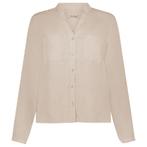 Backstage • linnen blouse in desert • S, Kleding | Dames, Verzenden, Nieuw, Maat 36 (S), Backstage