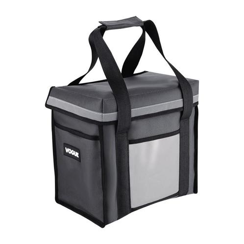 Vogue geïsoleerde bezorgtas bovenlader grijs 330x230x330mm, Huis en Inrichting, Keuken | Keukenbenodigdheden, Verzenden