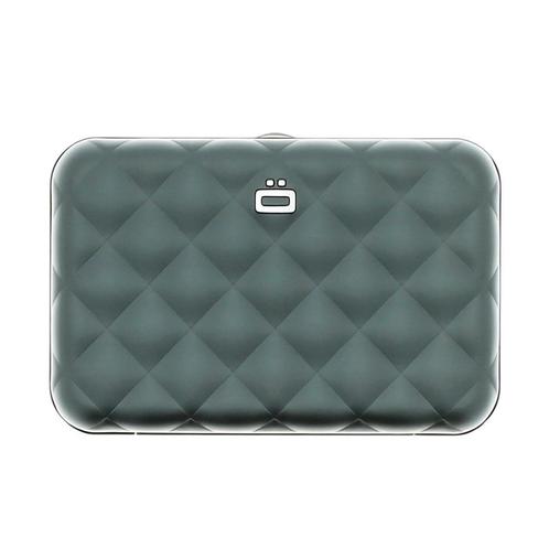 Ogon Designs Quilted Button Kaarthouder RFID Platinum, Sieraden, Tassen en Uiterlijk, Portemonnees, Groen, Nieuw, Overige merken