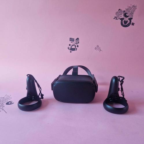 Oculus Quest Virtual Reality Headset, Spelcomputers en Games, Virtual Reality, VR-bril, Gebruikt, Pc, Verzenden