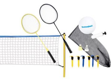 Scatch volleybal- en badmintonset beschikbaar voor biedingen