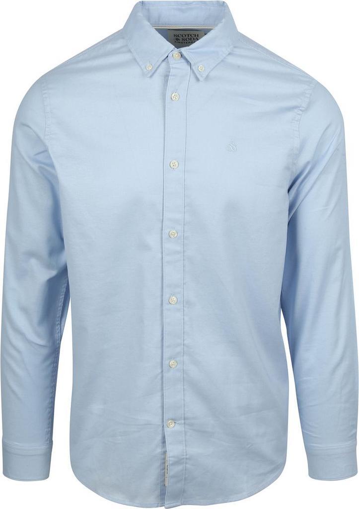 Scotch and Soda Core Oxford Overhemd Lichtblauw maat M Heren, Kleding | Heren, Overhemden, Nieuw, Verzenden