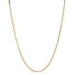 Gouden vintage gourmet lengtecollier 14 krt, Ophalen of Verzenden, Nieuw