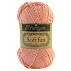 Scheepjes Softfun - 2620 zalmroze - Katoen/Acryl Garen, Ophalen of Verzenden, Nieuw
