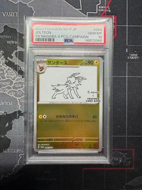 Pokémon - 1 Graded card - Yu Nagaba Promo - PSA 10, Hobby en Vrije tijd, Verzamelkaartspellen | Pokémon