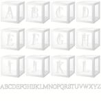 Te personaliseren ballon box met letter naar keuze, Verzenden, Nieuw, Versiering, Verjaardag