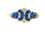 Broche - 14 karaat Geel goud - uniek stuk ca. 1880/90