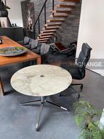 Knoll Florence marmeren tafel eettafel Calcatta marmer staal, Zo goed als nieuw, Rond, High-end Furniture