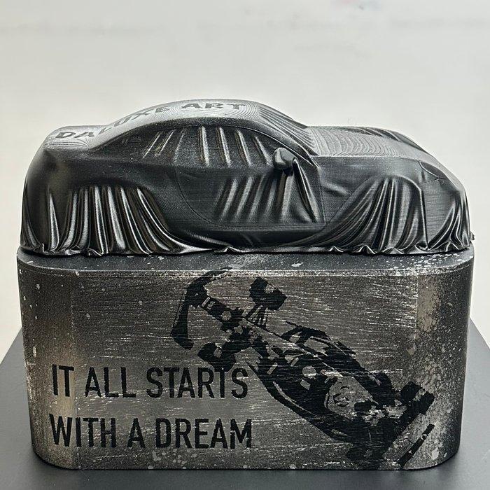 Daluxe Art - 1999 • “Covered Car Dream” Sculpture –, Antiek en Kunst, Kunst | Designobjecten